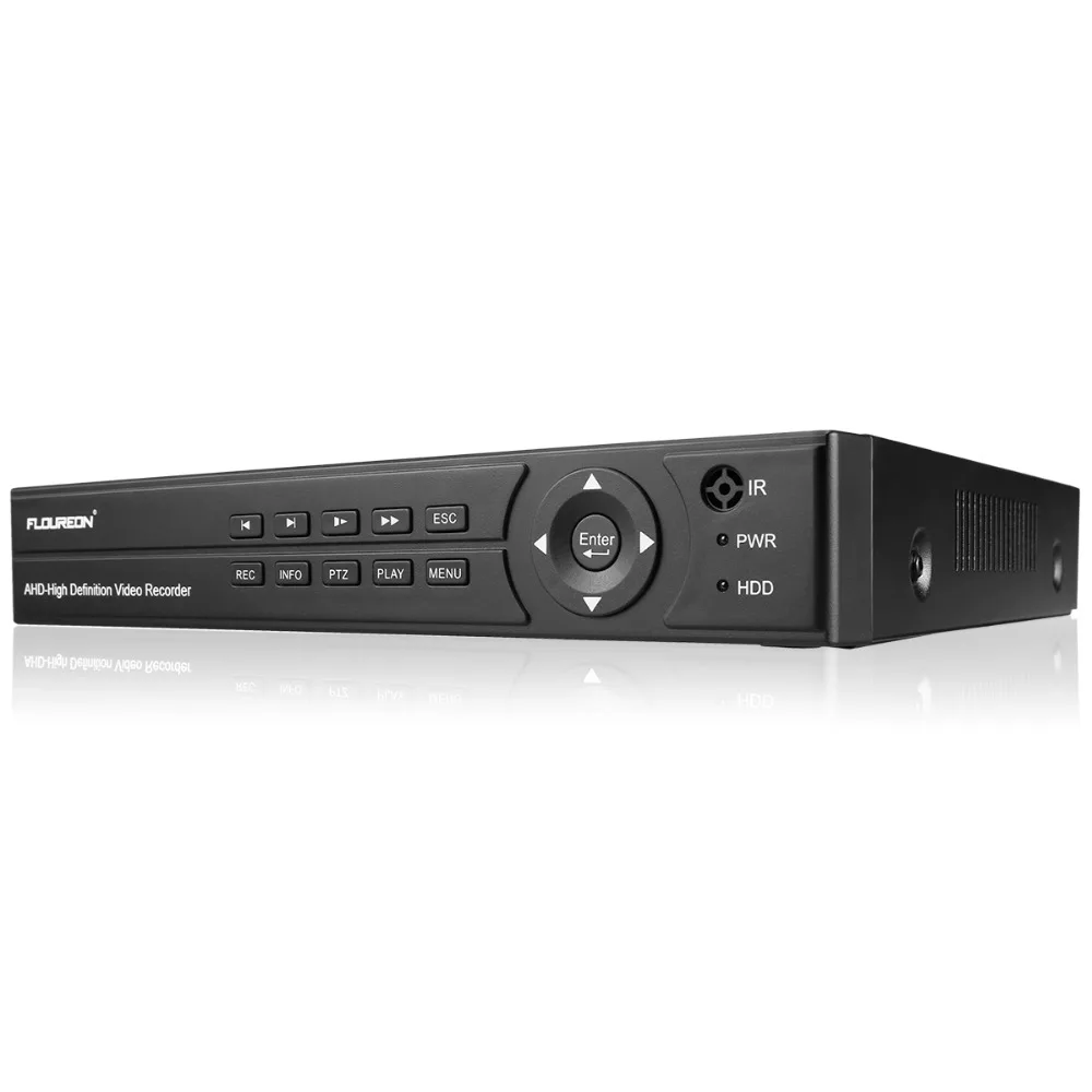 FLOUREON 8CH 1080P 1080N HDMI H.264 AHD dvr CCTV безопасности видео регистратор Облако DVR обнаружения