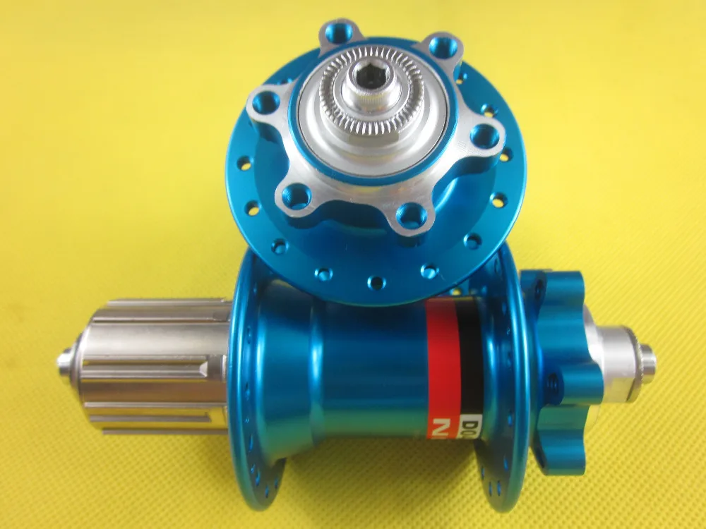 D041 D042 MTB Mountain Hub Original Novatec D041SB/D042SB-SS Disc Brake Hubs 32/32H Blue Sealed Bearing with Free Quick Release | Спорт и