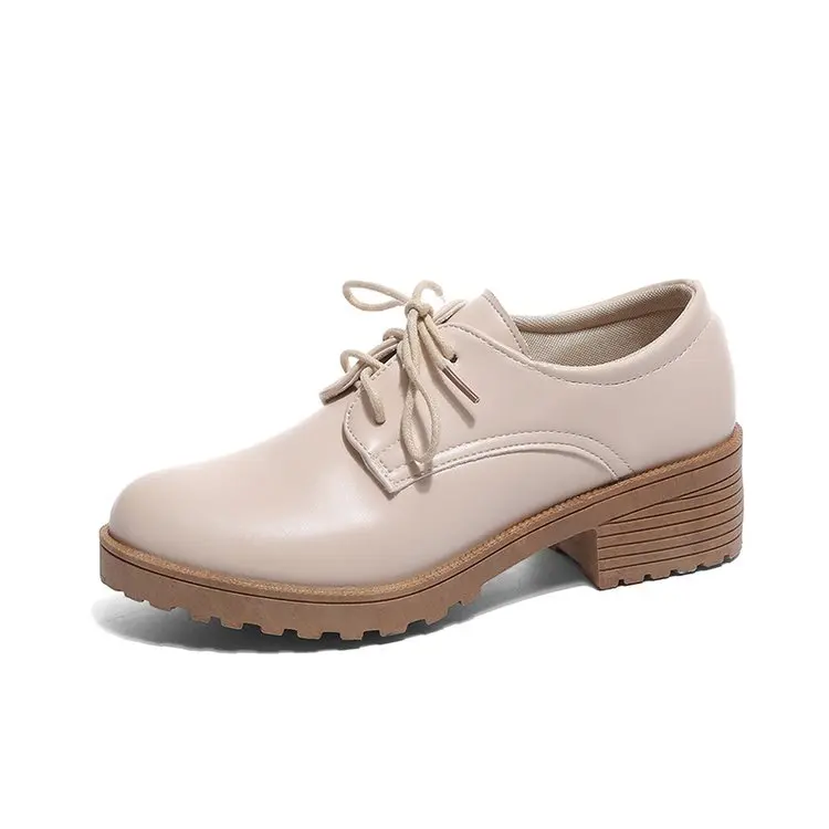 Aleafalling/Классическая уличная женская обувь на шнуровке для отдыха каблуке 5 см
