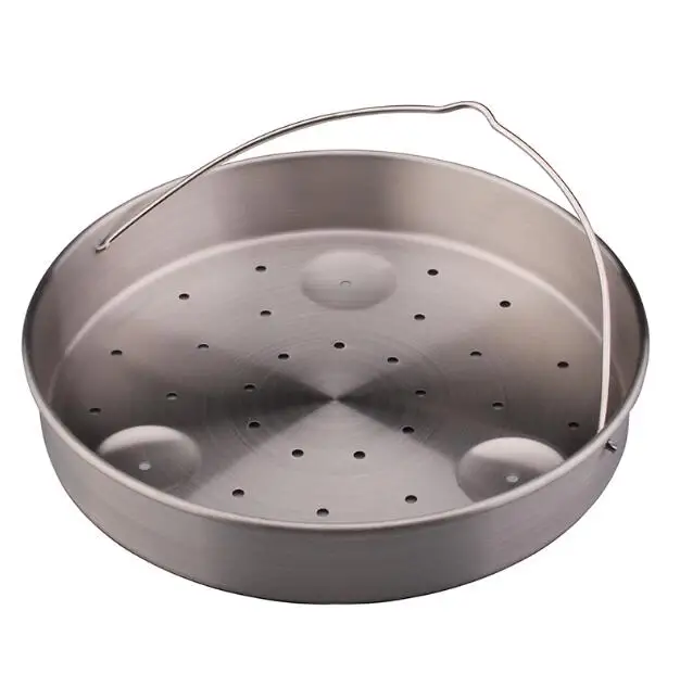 steamer Pressure cooker Stainless steel soup pot portable cooker cooking cookware kitchen steamer stewpot induction stove gas household - Цвет: steamer