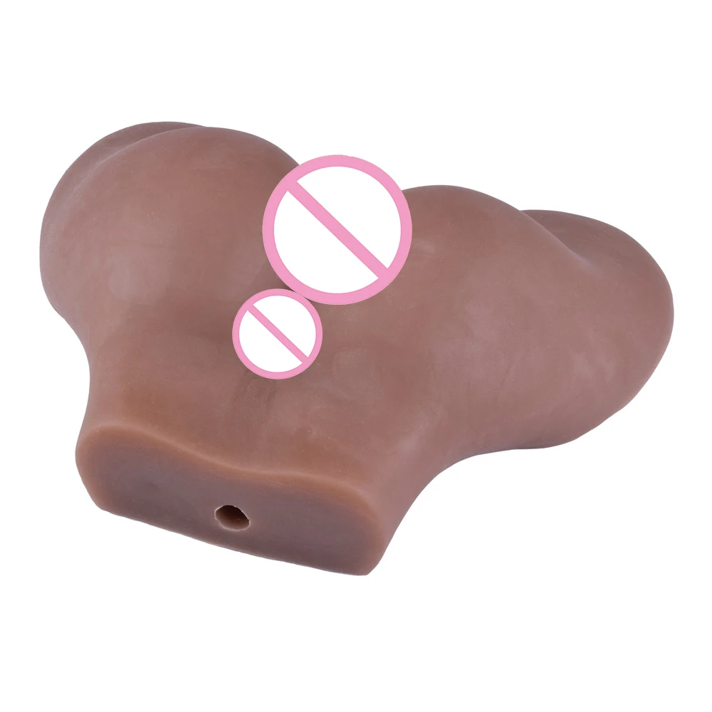 Черные Секс куклы настоящая искусственная силиконовая Женская попка игрушки для