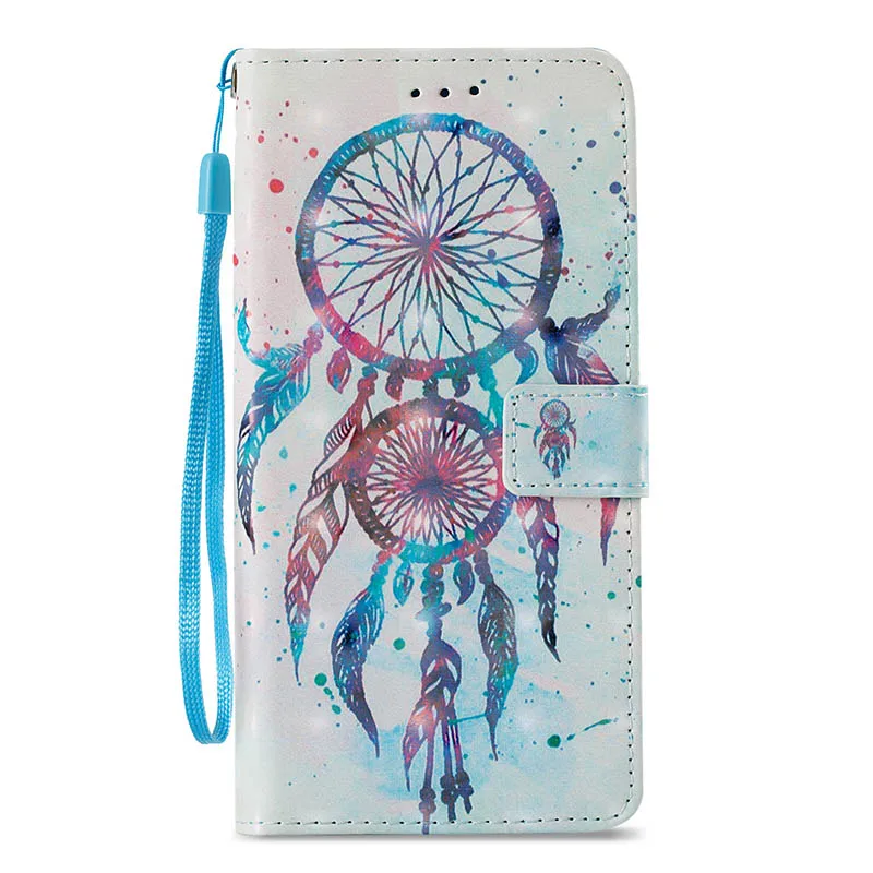 ColorWindChimes S10 E кожаный чехол-бумажник с крышкой чехол для телефона для samsung Galaxy S5 S6 S7 край S8 S9 Plus Note 9 8 A3 A5 J3 Pro J5 J7 флип чехол B21 - Цвет: ColorWindChimes