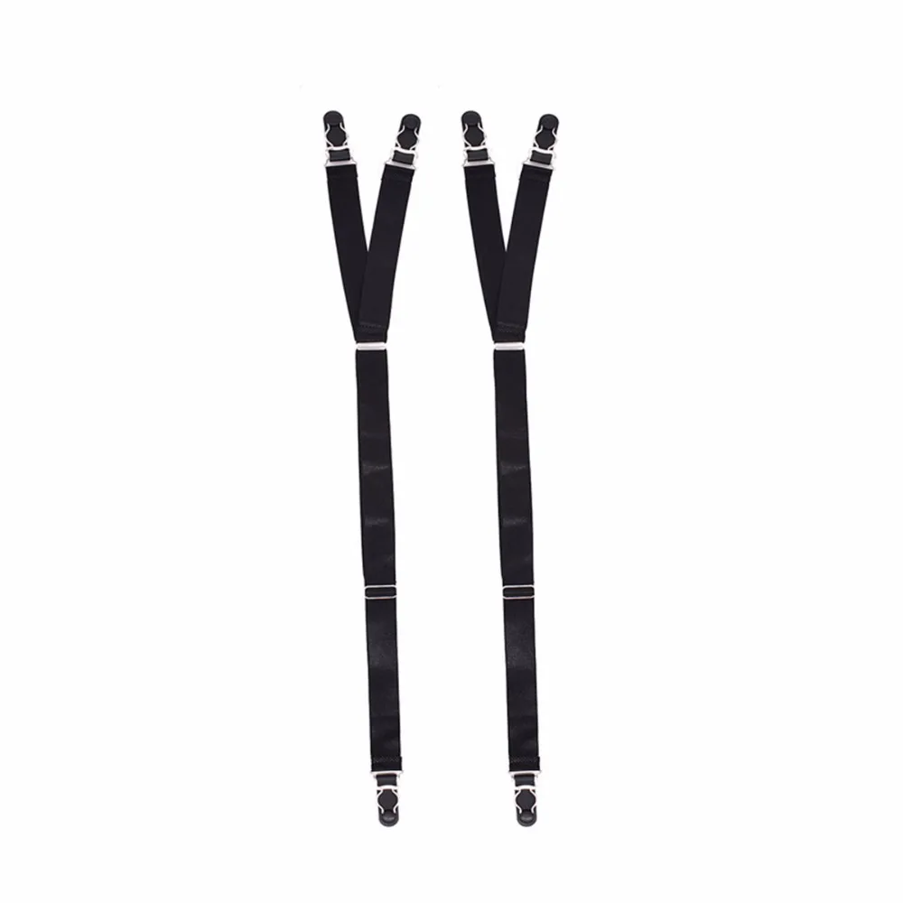 Мужская рубашка с подвязками в стиле милитари|suspenders men|shirt staysshirt holder |