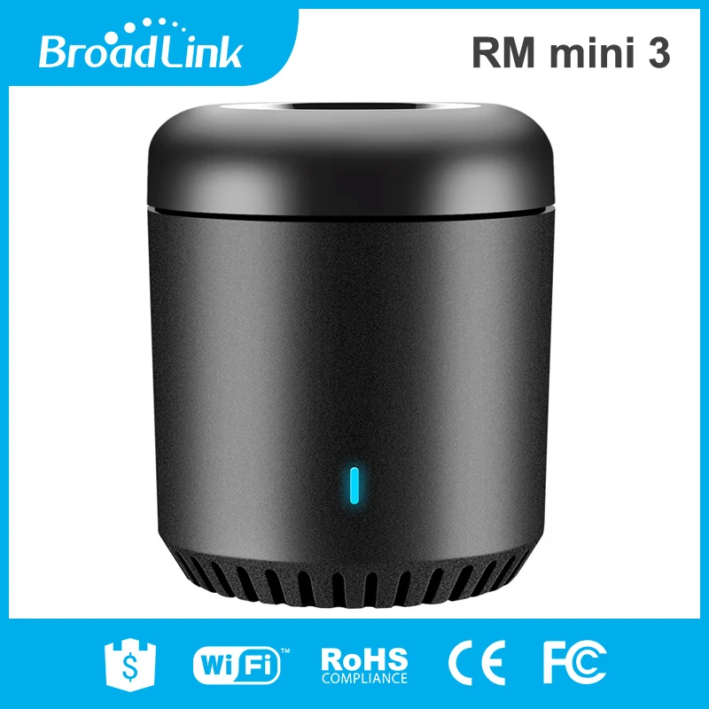 BroadLink Black Bean Broadlink IR Control Hub RM Mini3 Smart Home Wi-Fi Infrared Universal Remote One for All | Электроника