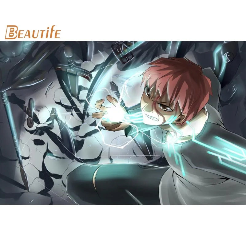 Горячая пользовательские Fate stay night Плакат Украшение дома Модная шелковая ткань настенный плакат на заказ плакат - Цвет: poster