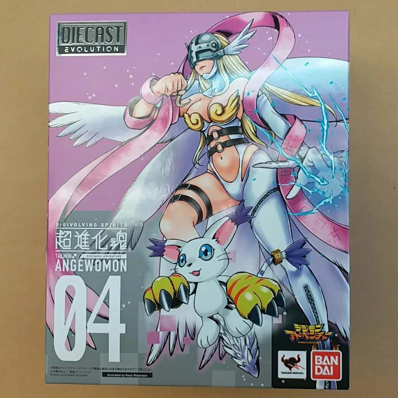 WSTXBD BANDAI Tamashii нация Digivolving Spirit 04 Angewomon экшн фигурка фигурные игрушки куклы