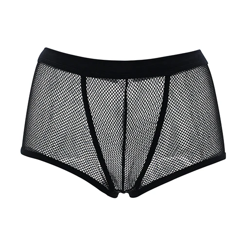 

Arrival Men's Fashion Sexy See Through Mesh Shorts Underpants Underwear 6YOA