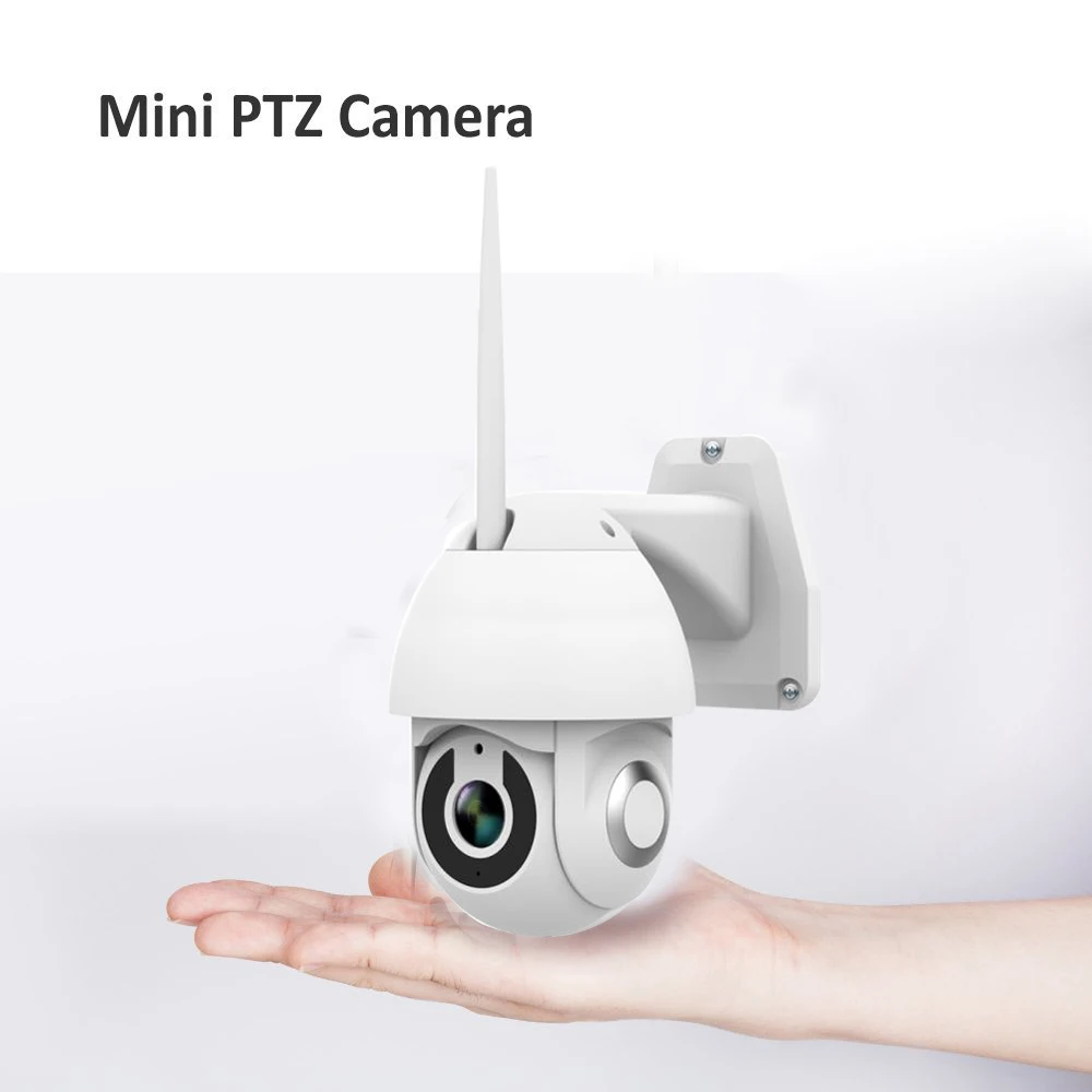 Kruiqi WiFi IP камера безопасности HD беспроводная 1080P PTZ для помещений и улицы