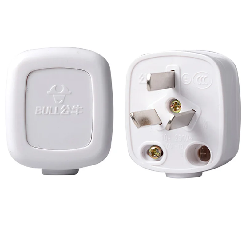 

AU Detachable Electrical Power Plug Assembly Connection Plug 10A 250V Australia New Zealand Plug Adapter Rewirable AC Power Cord