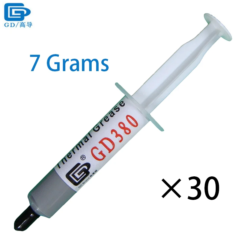 GD380 Теплопроводящая паста силиконовая штукатурка теплоотвод соединение 30 шт. вес