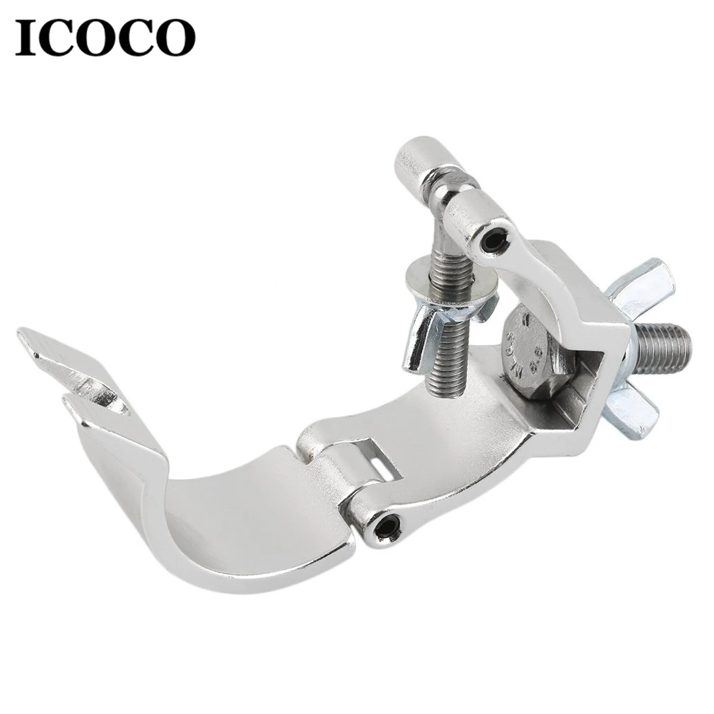 ICOCO 100 кг 48-51 мм алюминиевый сплав круглая Зажимная вешалка крюк кронштейн для