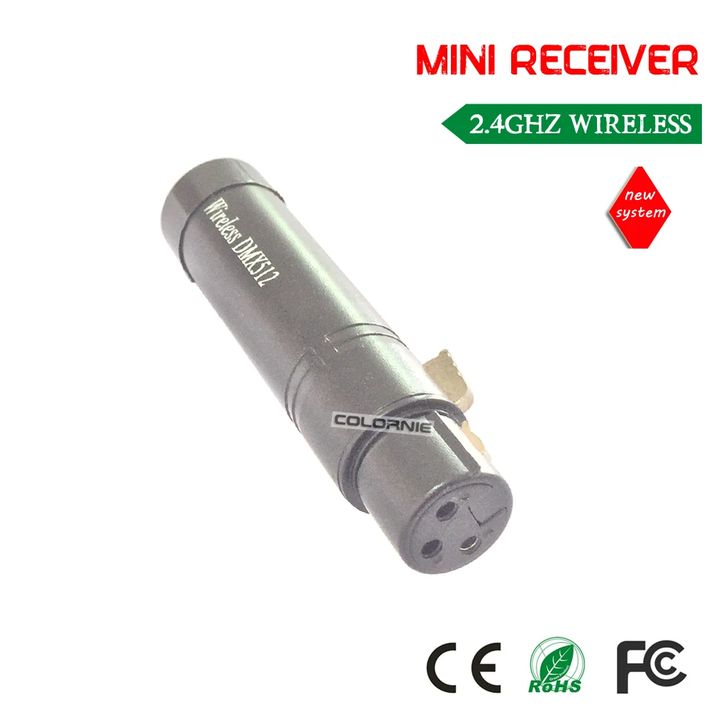 DHL Бесплатная доставка DMX512 Беспроводная система 7 шт приемник и 3 передатчик DMX Dfi DJ