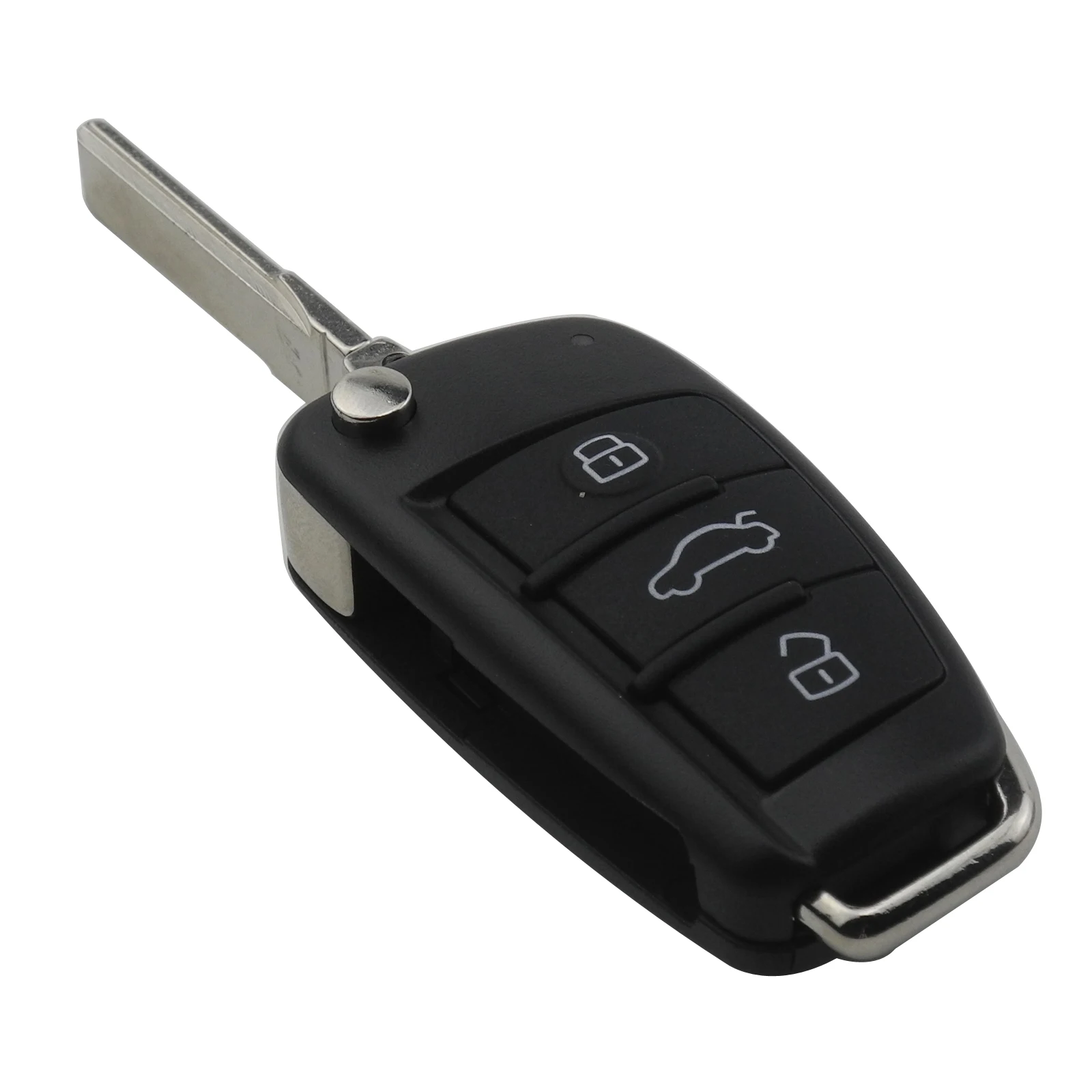 3 Buttons Folding Flip Car Key Remote Case Shell for Audi A2 A3 A4 A6 A6L A8 TT Fob Styling | Автомобили и мотоциклы