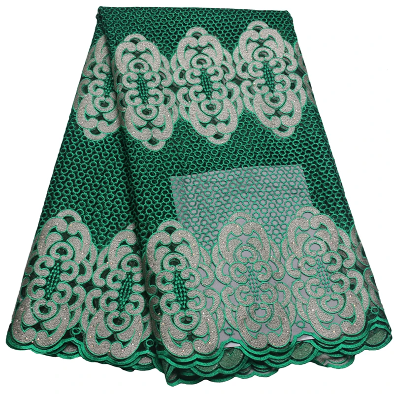 Blue Cotton Nigeria Lace Fabric African Swiss Voile In Switzerland High Quality French Party Dress GD376B-2 | Дом и сад