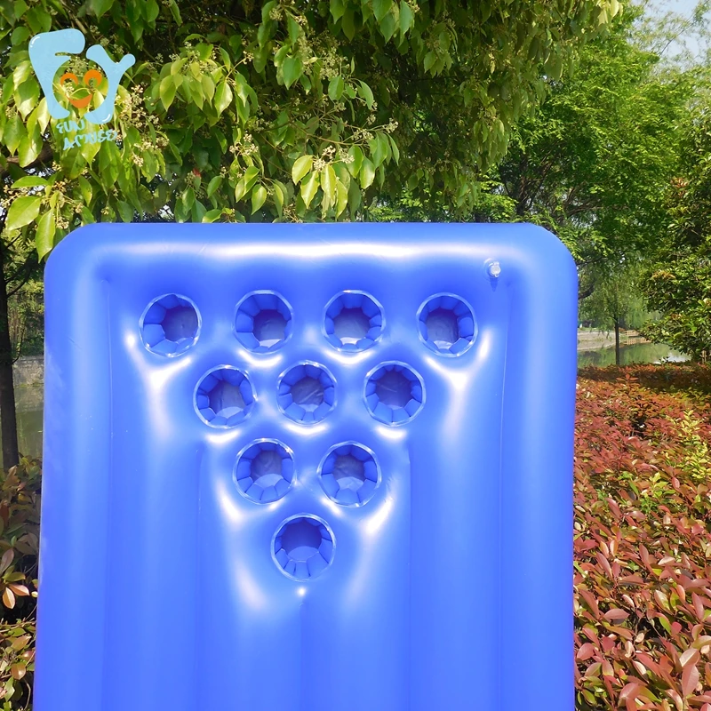 Надувной матрас для пива и понга с 20 отверстиями|inflatable float mattress|floating mattressmattress water |