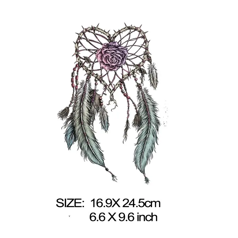 ONESAID красивые Бохо Ловец снов гладить на патчи леди приклеенные железные