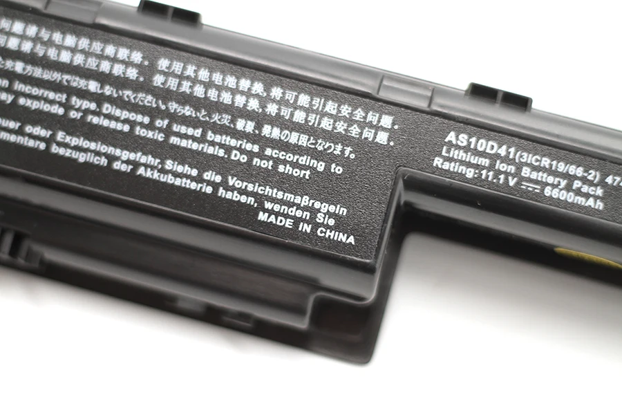 Аккумулятор для ноутбука AS10D31 AS10D51 AS10D81 AS10D75 AS10D61 AS10D41 AS10D71 Acer Aspire 9900 4741G 5552G 5742G 5750G 5741