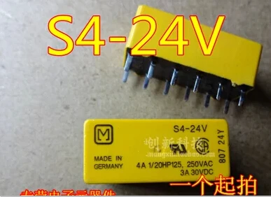 Горячая новинка реле S4-24V S424V S4 24V 24VDC DIP12 2 шт./лот | Обустройство дома