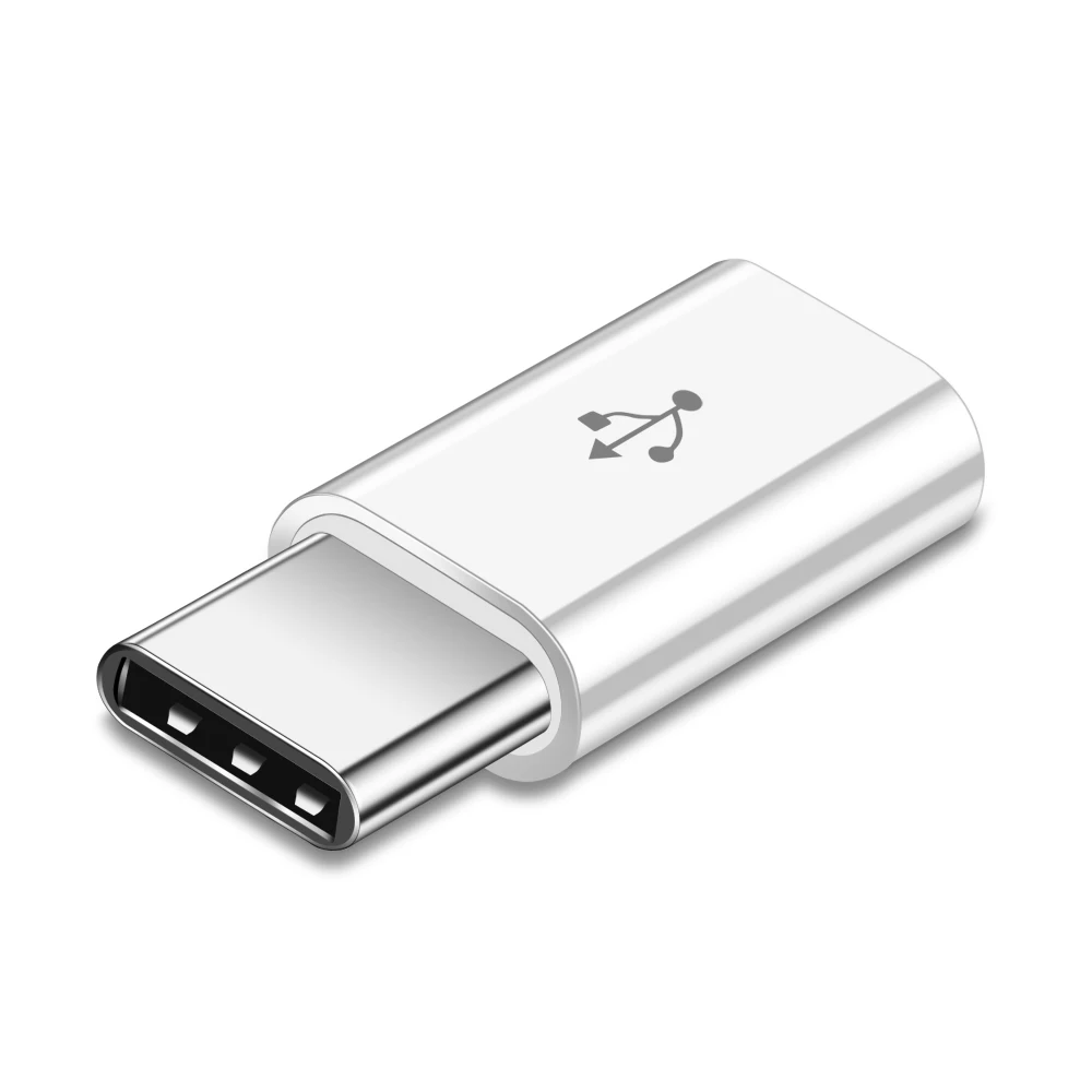 Адаптер OTG type-C USB C для samsung Galaxy S8 S9 Note 9 8 Micro type C Usb-c Usb 3,0 зарядный преобразователь данных для Xiaomi huawei - Цвет: White
