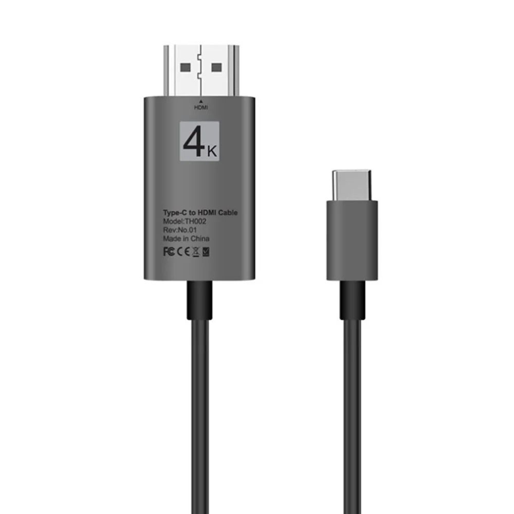 Кабель адаптер USB 3 1 стандарта Thunderbolt длиной 2 м 4K 30 Гц 60 Гц|Кабели HDMI| |