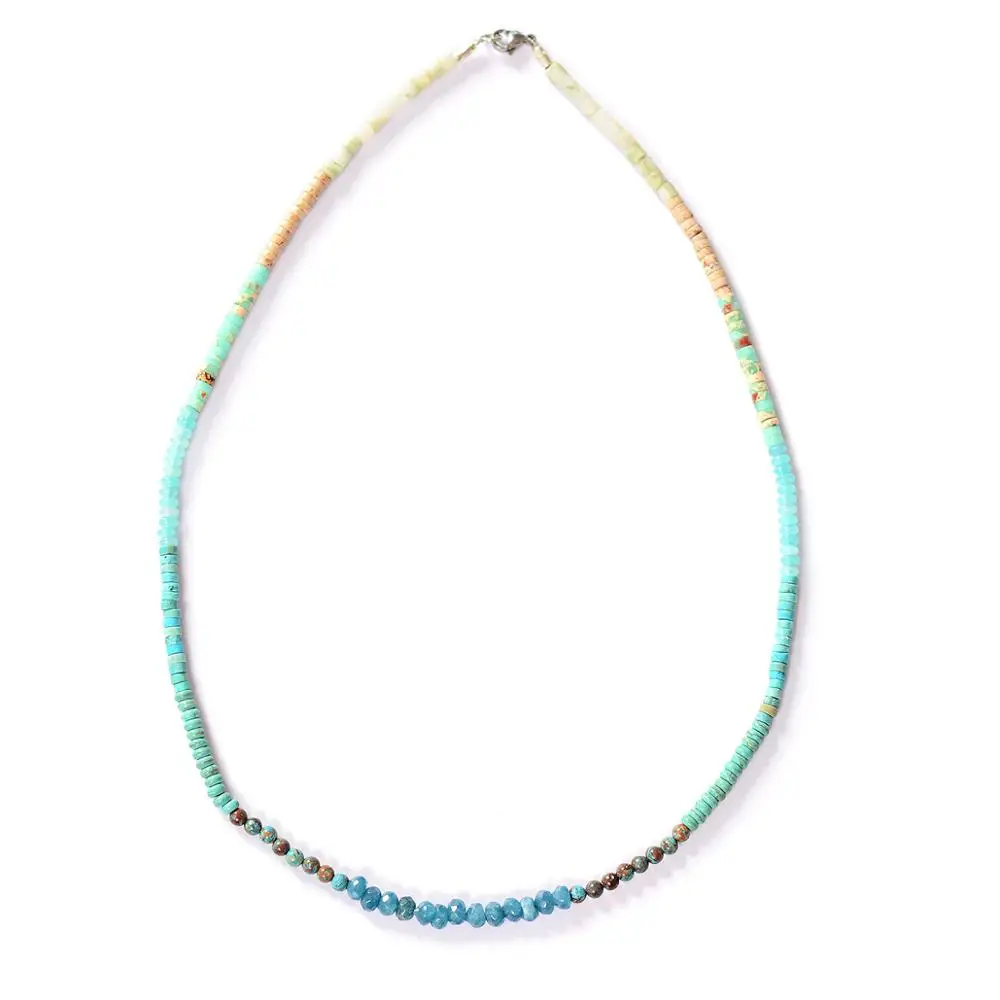 3 новый дизайн Богемия ручной работы Многоцветный натуральный камень простой 4 мм