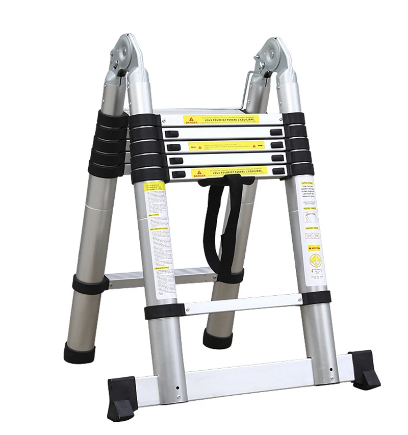 2 шт. портативная алюминиевая лестница 1 9 м + м|aluminum ladder|portable laddermultipurpose ladder |