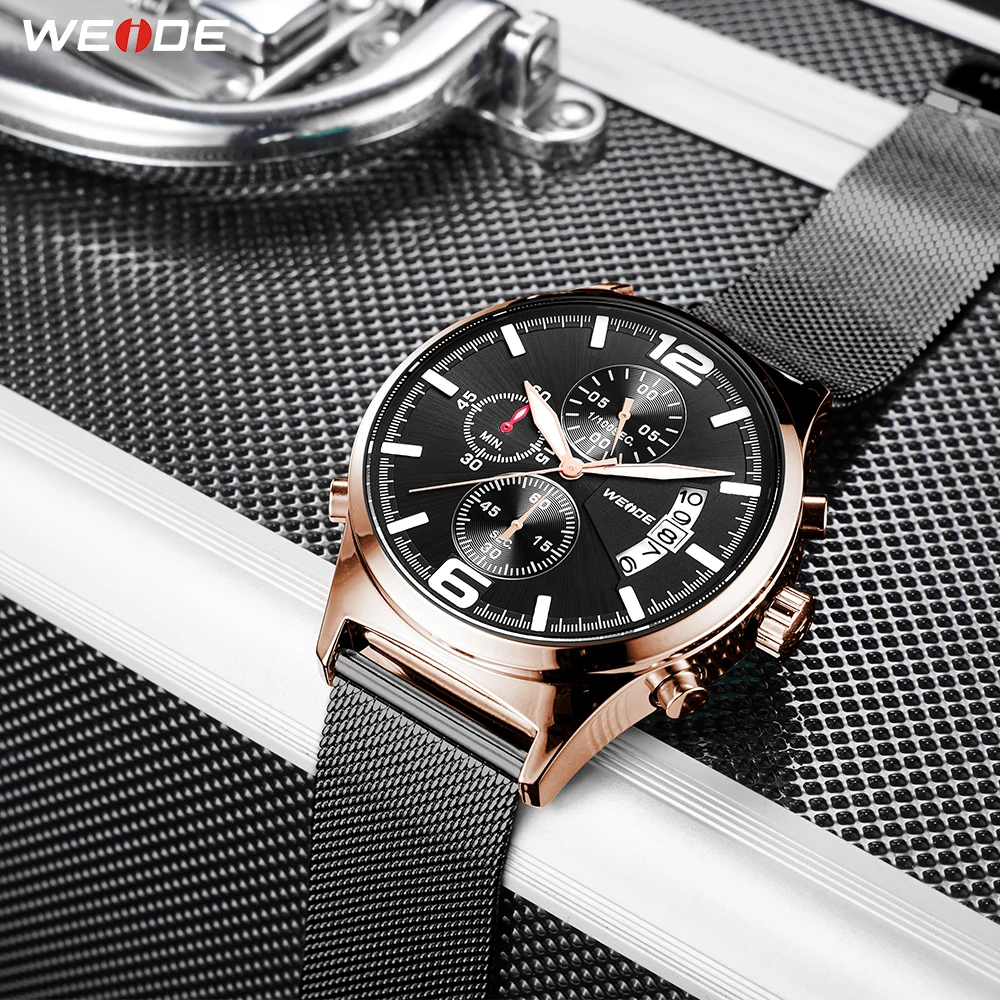 WEIDE Кварцевые Спортивные Повседневные подлинные мужские часы Топ бренд