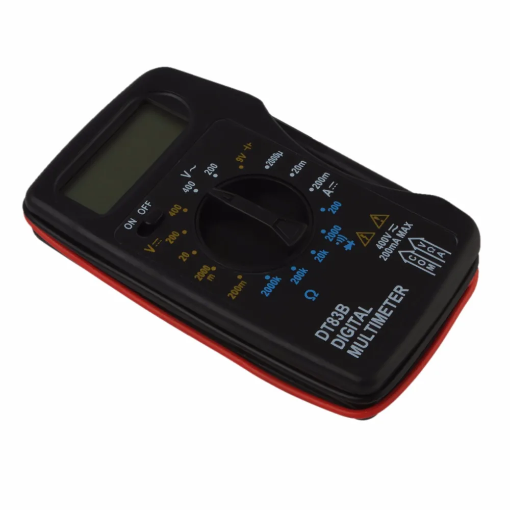 Цифровой DT83B мультиметр с зуммером DC вольтметр Амперметр AC резистор|digital multimeter with buzzer|digital multimetermultimeter digital |