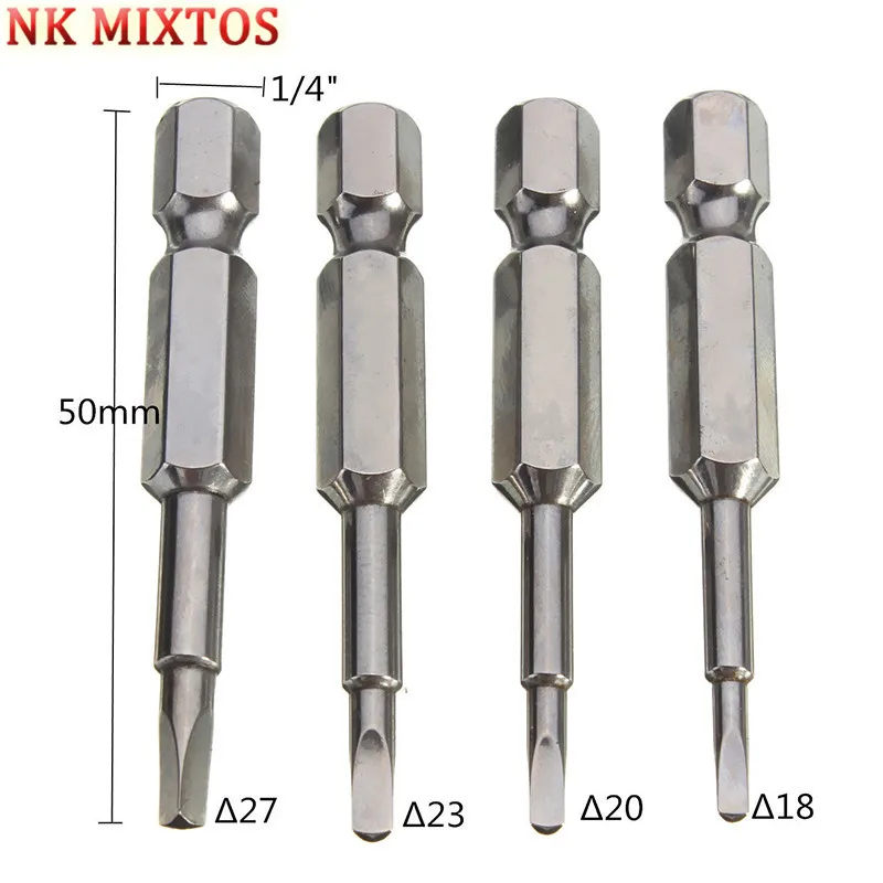 NK MIXTOS Лидер продаж 4 шт./компл. 1/4 &quotx 50 мм шестигранный хвостовик Магнитный