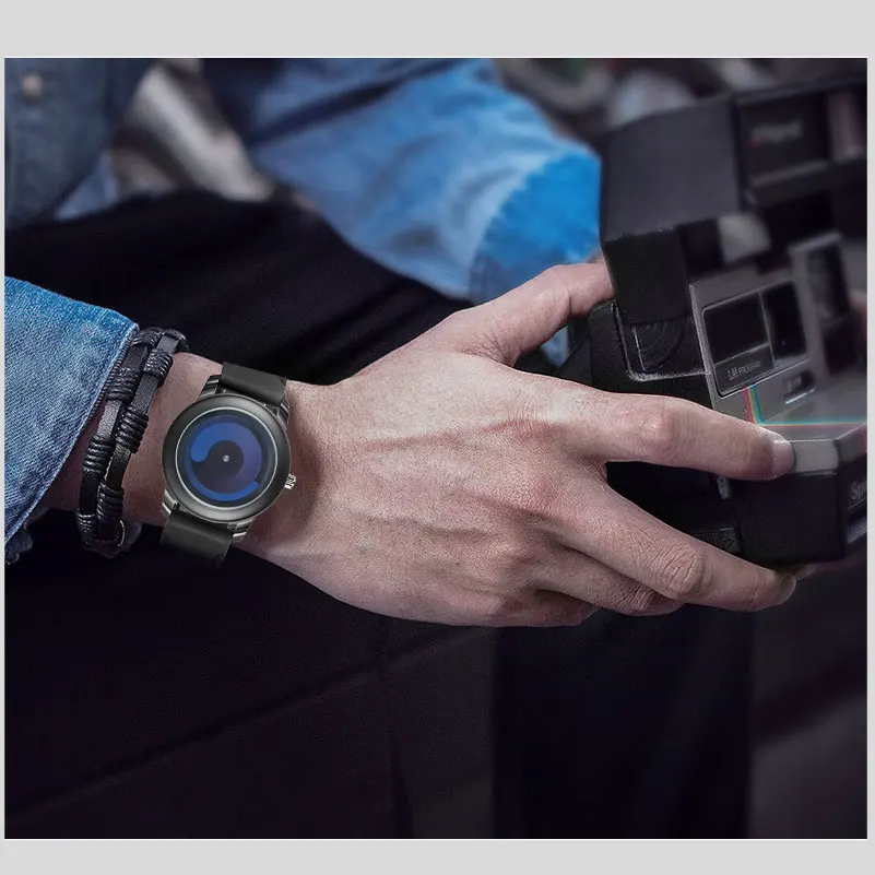 Модные мужские часы унисекс BOAMIGO Брендовые кварцевые креативный дизайн