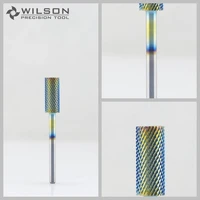 2pcs small barrel bit medium m 1120025 rainbow coating wilson carbide nail drill bit