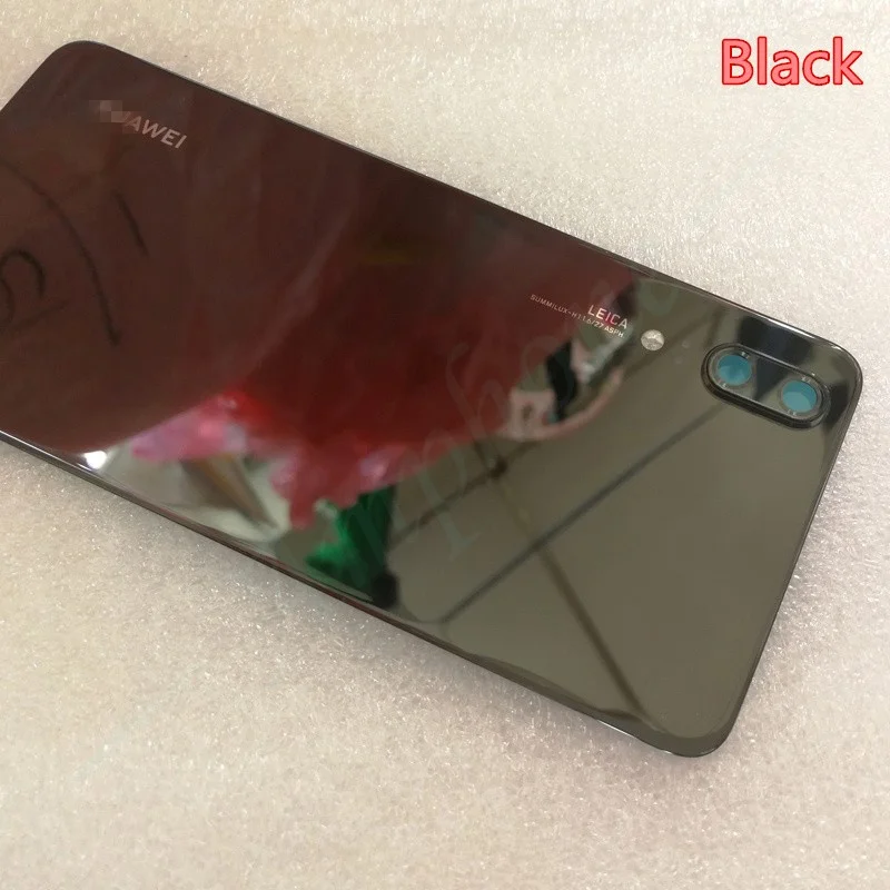 Новая задняя крышка из закаленного стекла для Huawei P20 запасные части Задняя