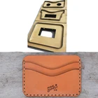 Японская форма со стальным лезвием, сделай сам, кожаный держатель для карт, Набор сумок, ручной перфоратор, инструмент, форма для ножа, деревянный штамп, набор инструментов для кожевенного ремесла 105x80 мм