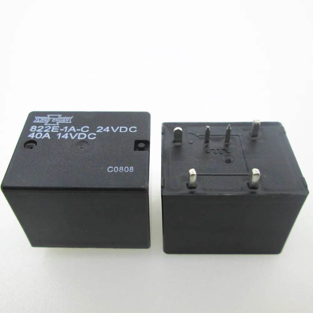 Горячая новинка реле 822E 1A C 24VDC DC24V 24V 40A 6PIN|relay 24vdc|24vdc relay |