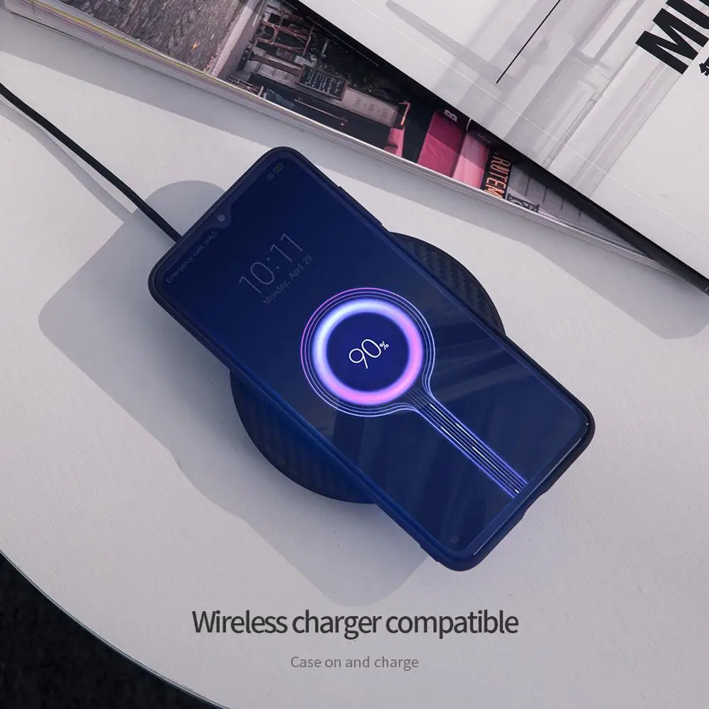 Чехол Nillkin для Xiaomi Mi9 Mi 9 Explorer спортивный дизайн панель из закаленного стекла чехол