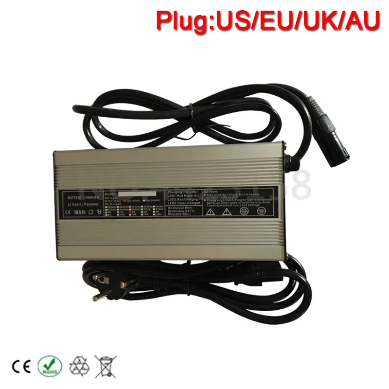 67 2 V 5A литий ионный аккумулятор зарядное устройство для 60V 16S Lipo/LiMn2O4/LiCoO2 батареи