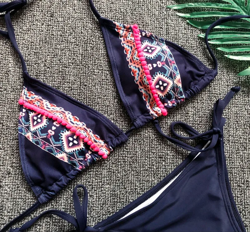 Blue Bikini 2017 Swimsuit With Shorts Swimwear Bikinis Women Swim Wear Sexy Women's Swimsuits Swimming Suit For |