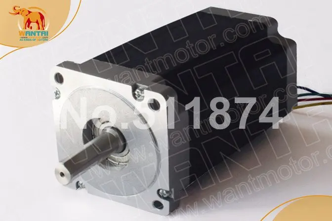 Фото Высокое качество! Wantai 3 оси Nema34 шаговый двигатель 85BYGH450D-008 1090oz-in + Драйвер DQ860MA 80V 7.8A 256 микро принтер шлифовальный станок №2