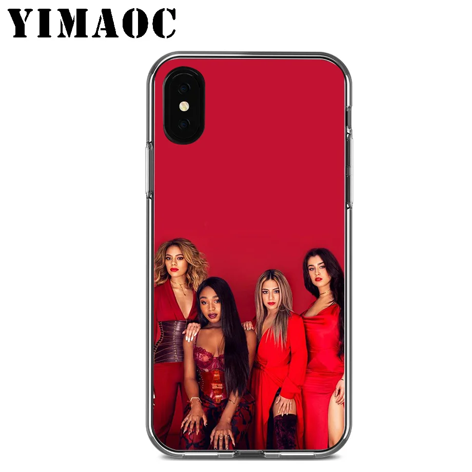 YIMAOC Fifth Harmony Band Мягкий силиконовый чехол из ТПУ для Apple Iphone Xr Xs Max X 10 8 Plus 7 6 S SE 5s 5 |