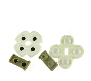 300 компл.лот проводящие клейкие резиновые прокладки для ключей для Playstation 3 PS3 контроллеры детали для замены