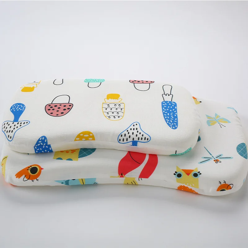 45x20 см Memory Foam подушка для новорожденного ребенка ясельного возраста форменная