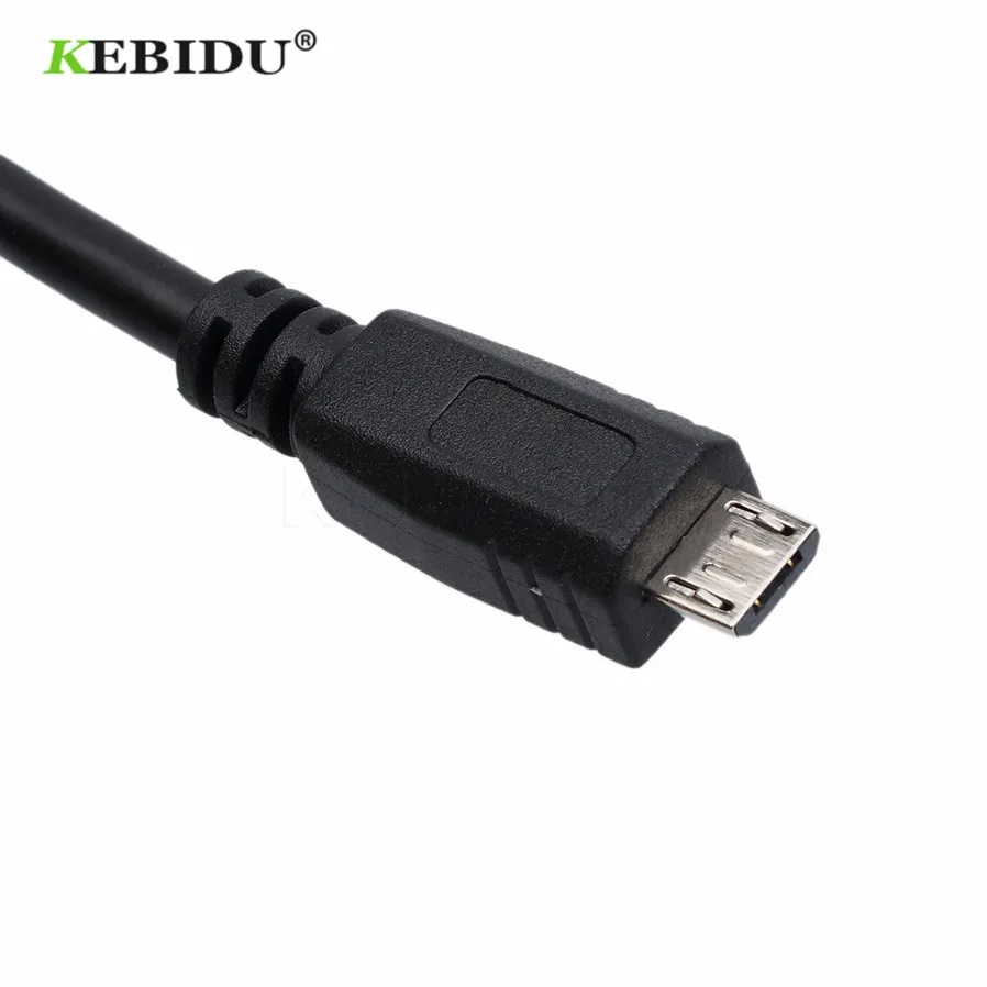 Высококачественный 5PIN кабель Micro USB 1080P HDTV адаптер Kebidu для Samsung Galaxy Note 3 S2 S3 S4 S5 HTC LG