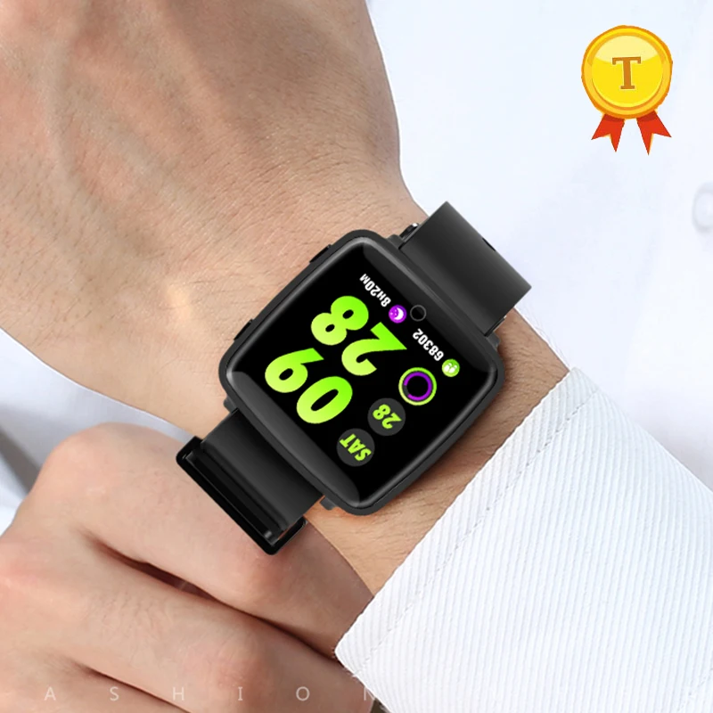 Смарт часы с Bluetooth фитнес трекер пульсометр измерение кровяного