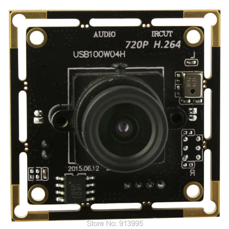 Мини камера видеонаблюдения HD 720P с микрофоном для Android|board camera module|camera modulesecurity usb |