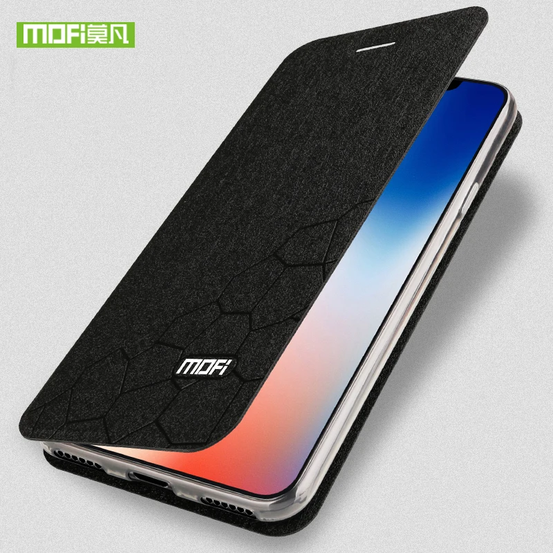 Mofi Business For iphone x case for cover soft silicone back funda ultra thin apple flip leather |