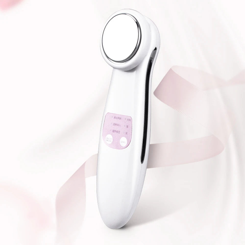 Kopen Koude En Warmte Importeren Instrument Ultrasone Iontoforese En Afleiding Van Schoonheid Apparatuur Facial Cosmetische Instrument