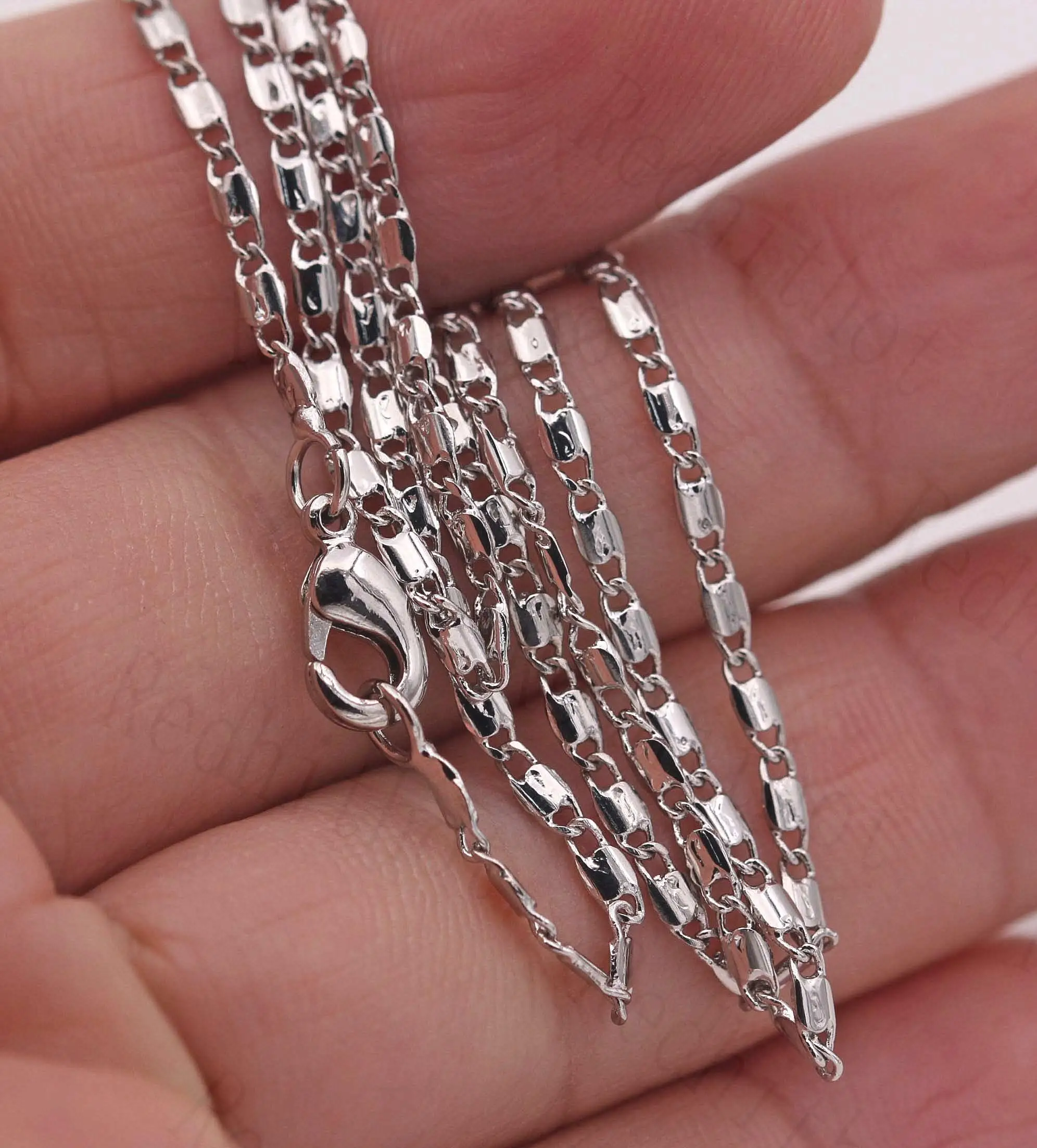 Punk Stainless Steel Necklace Hip-hop Chain Cuban Brake Rock Band Women's Jewelry OBS0724 | Украшения и аксессуары