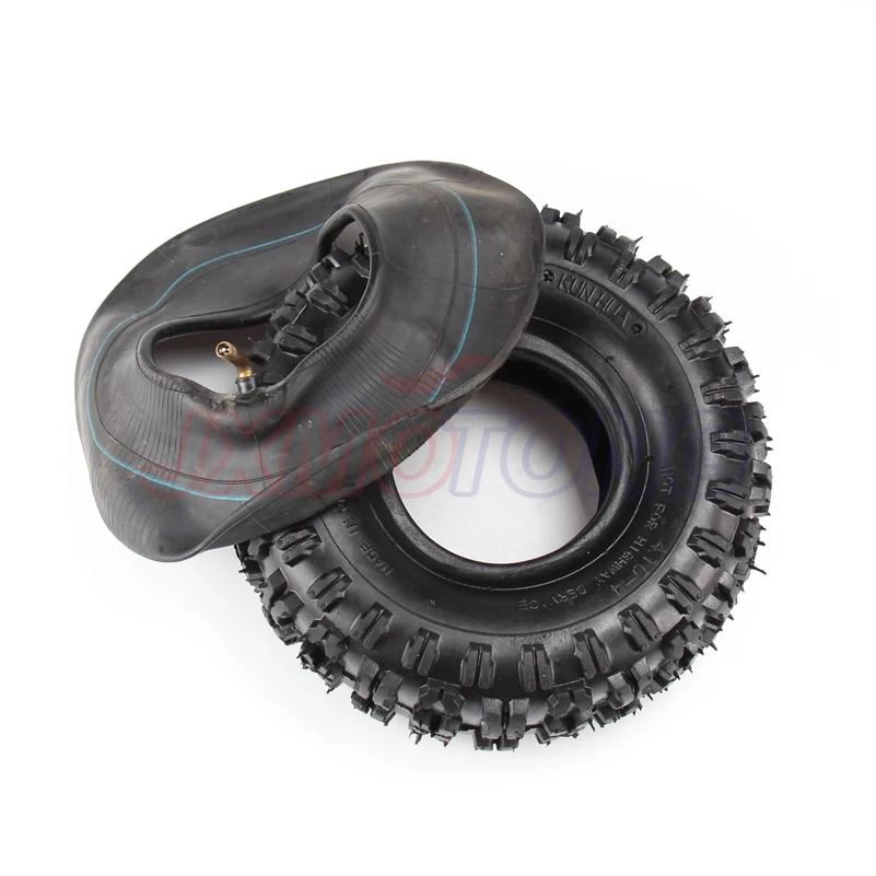 4,10/3,50-4 410/350-4 ATV Quad Go Kart 47cc 49cc массивные 4,10-4 шины внутренняя труба подходит для всех моделей 3,50-4 4"