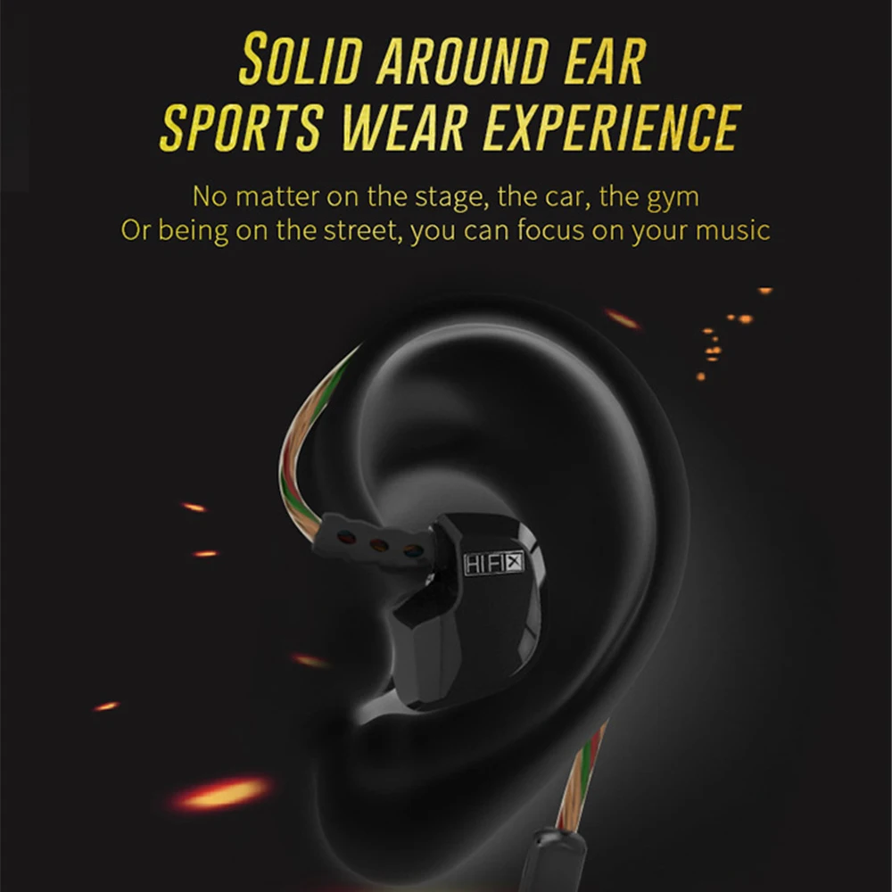 KZ HD9, спортивные наушники, медный драйвер,, HiFi, спортивные наушники, вкладыши, наушники для бега с микрофоном, игровая гарнитура