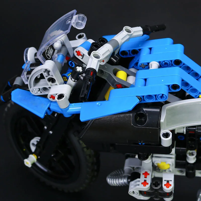 20032 603 шт. техническая серия BAMW внедорожные мотоциклы R1200 GS строительные блоки